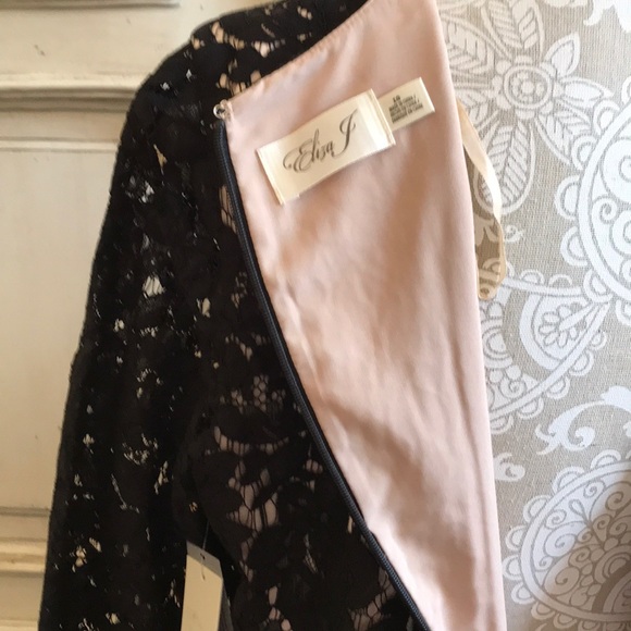 GIFTABLE 💜ELIZA J LITTLE BLACK DRESS LACE BODICE SPECIAL OCCASIONS VTG SZ 10 P - Picture 8 of 8